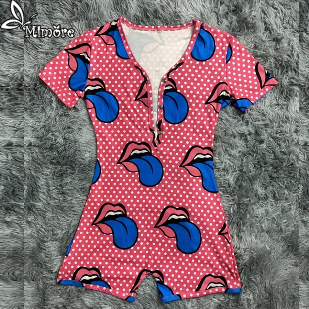 Blue Tongue Women Onesies